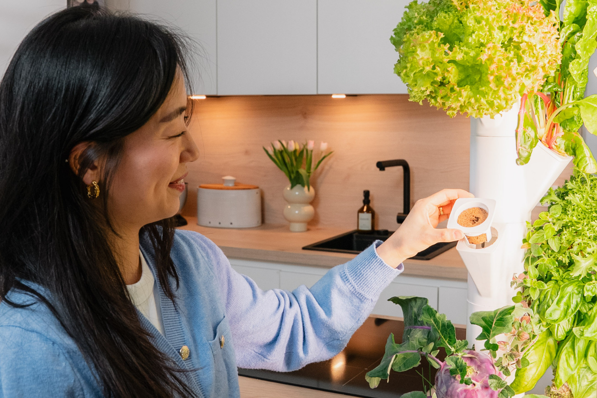 Neue Pflanzen einsetzen im Everleaf Garden