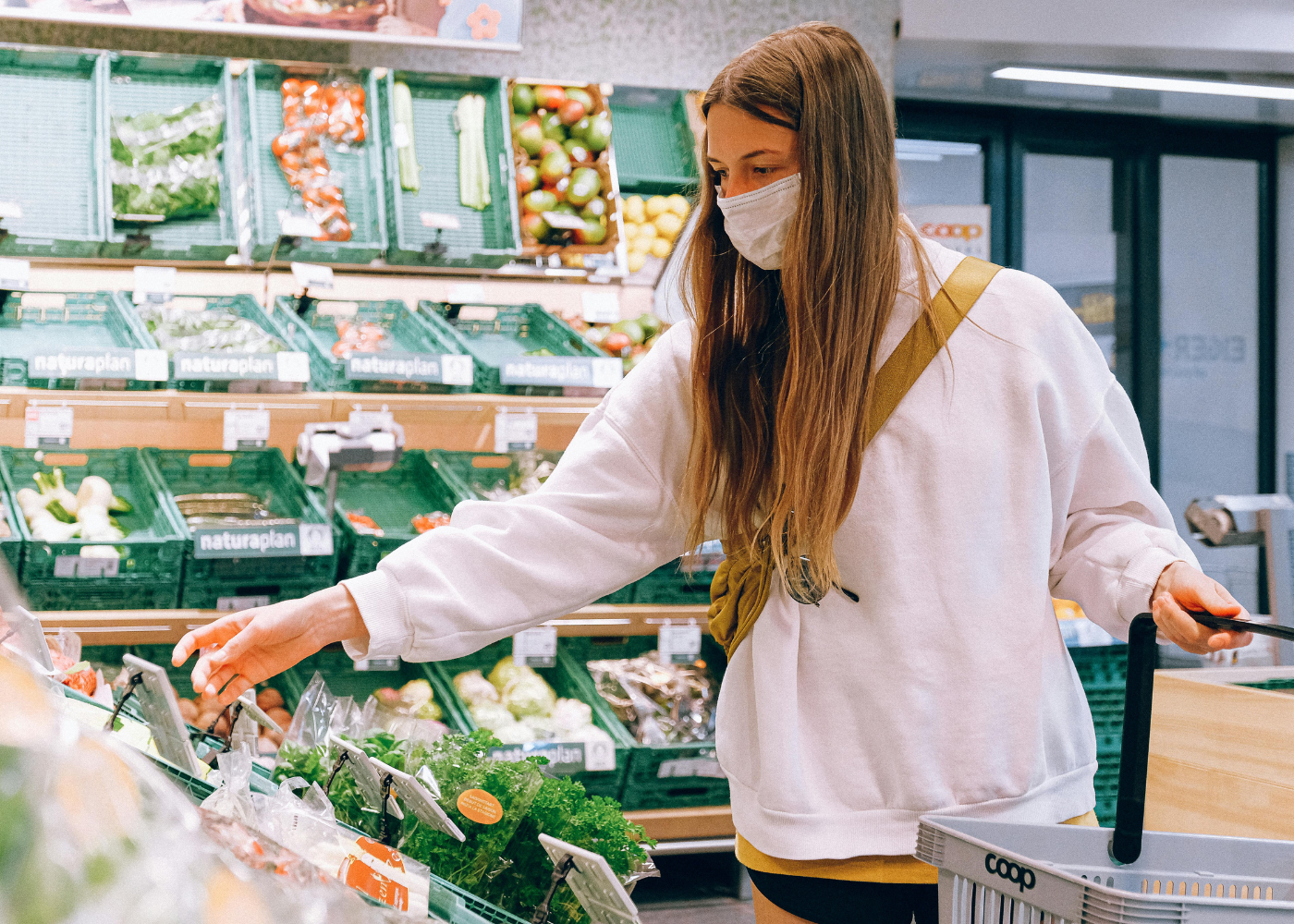Supermarkt Gemüse